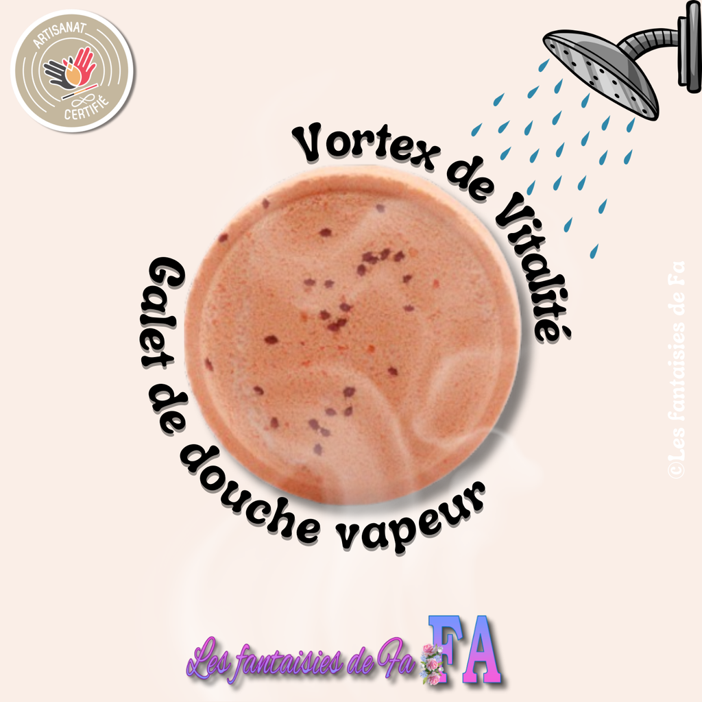 Galet de douche vapeur