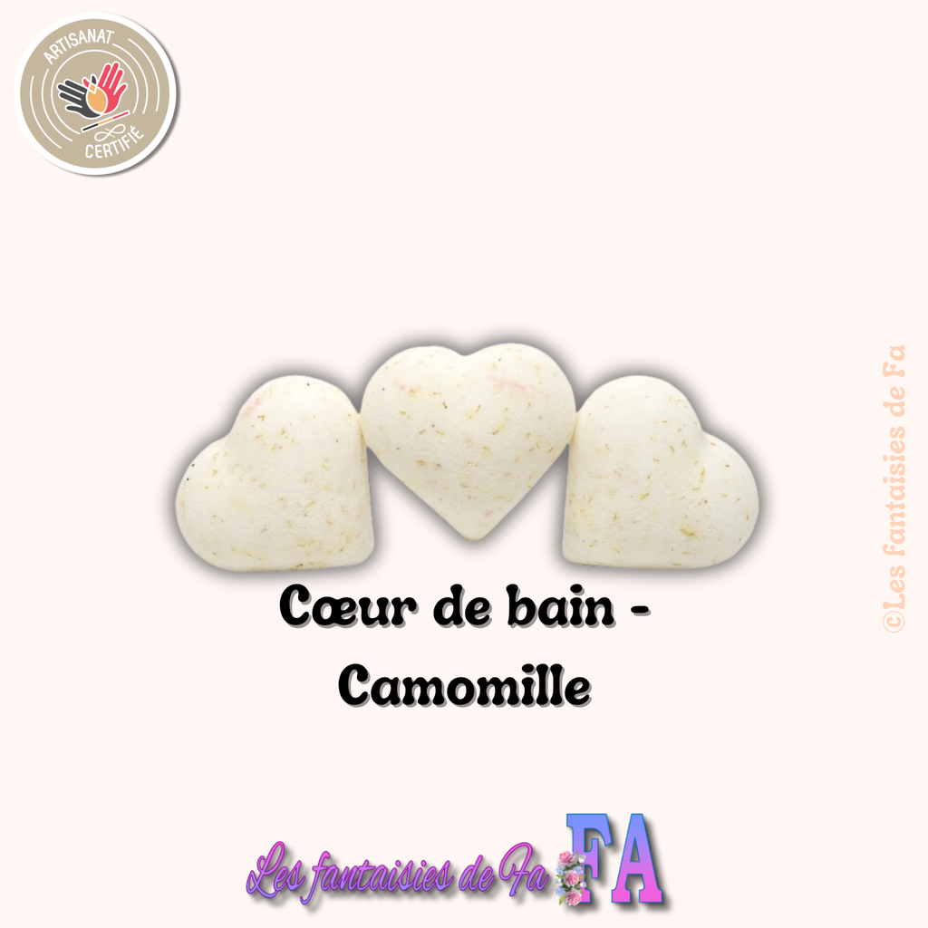 Cœur effervescent parfum Camomille