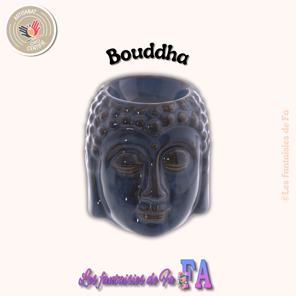 Brûleurs en céramique bouddha - Bleu