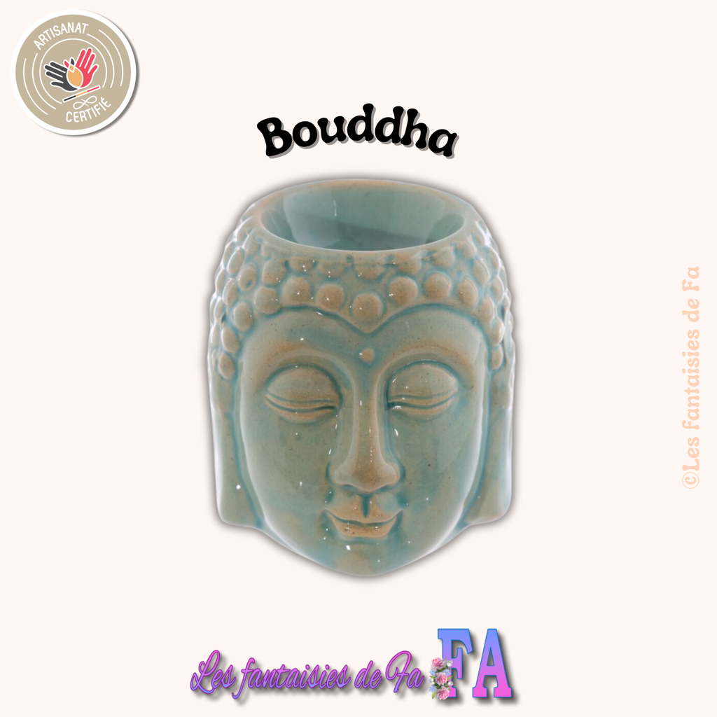Brûleurs en céramique bouddha - Vert