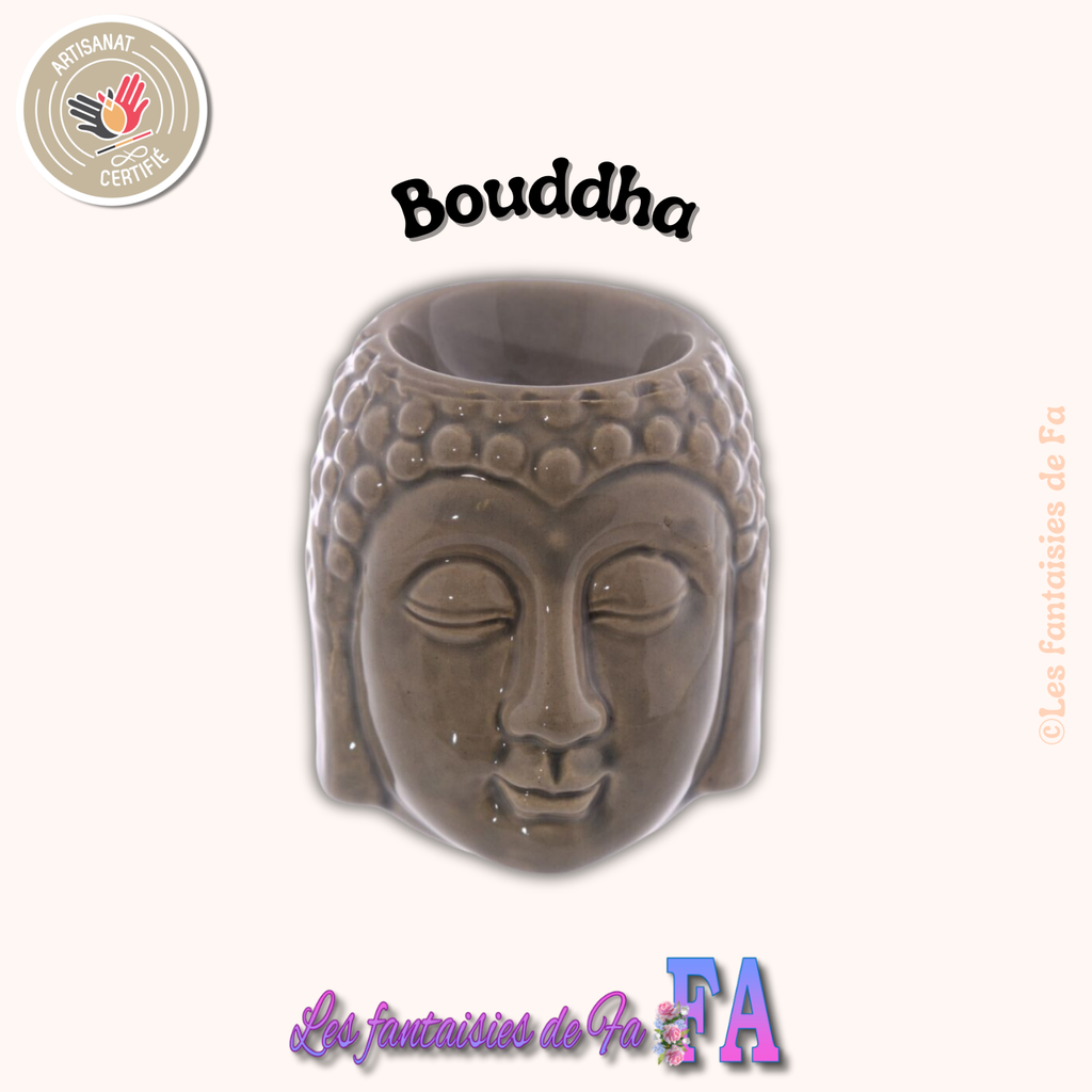 Brûleurs en céramique bouddha - Marron