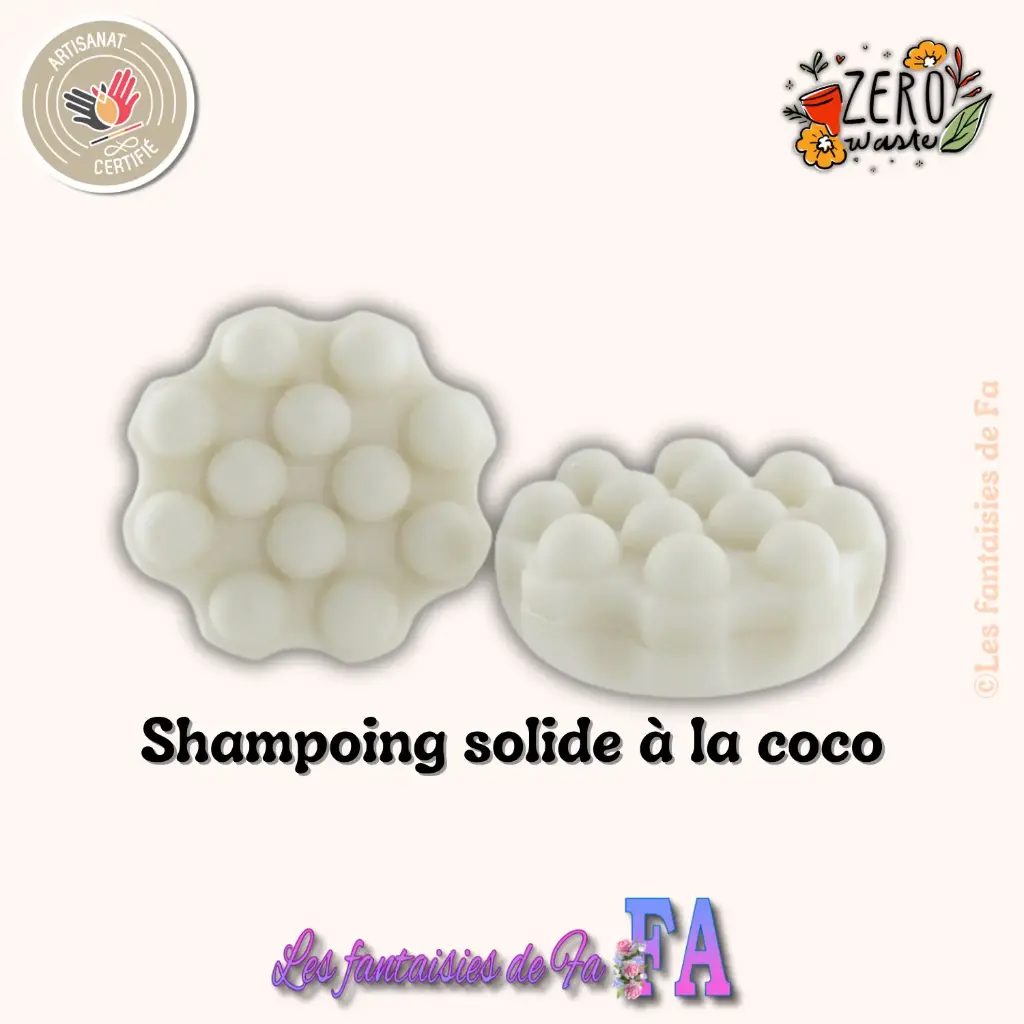 Shampoing solide massant à la Coco