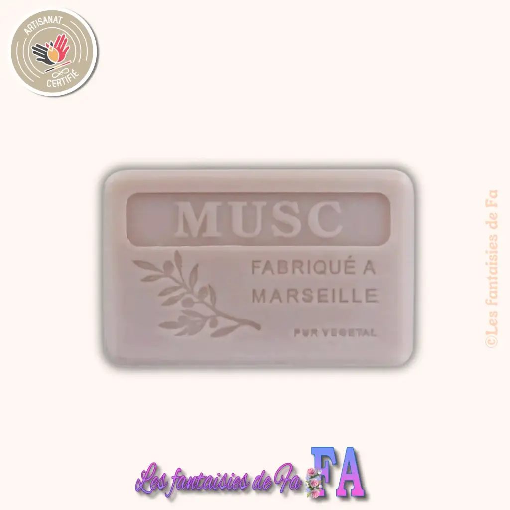 Savon de 125g au musc