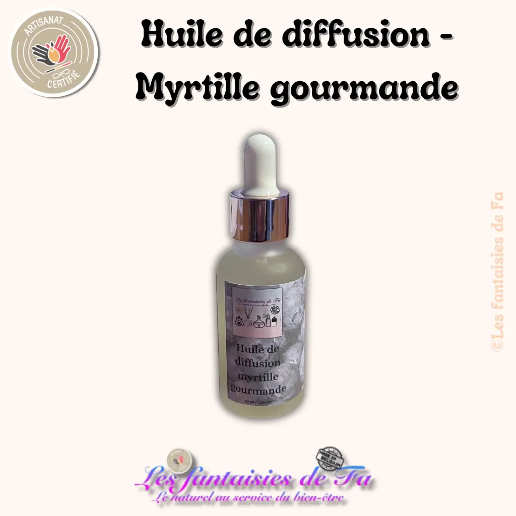 Huile de diffusion - Myrtille gourmande