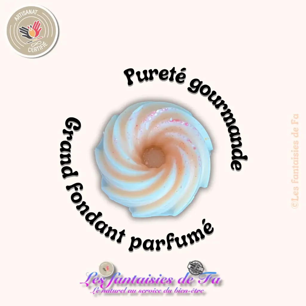 Grand fondant parfumé "Pureté gourmande"