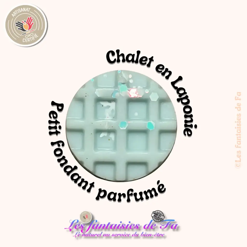Fondant parfumé "Chalet en Laponie"