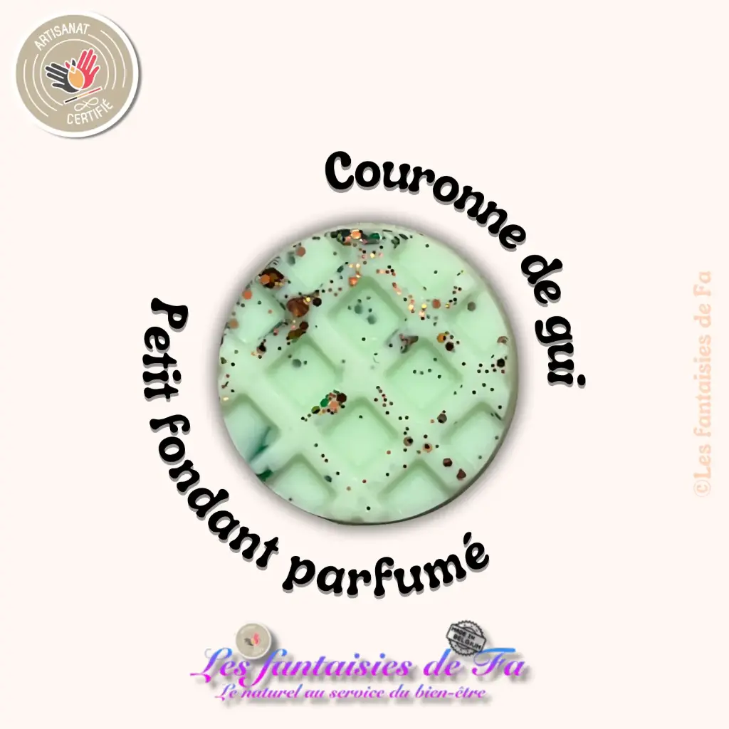 Fondant parfumé "Couronne de Gui"