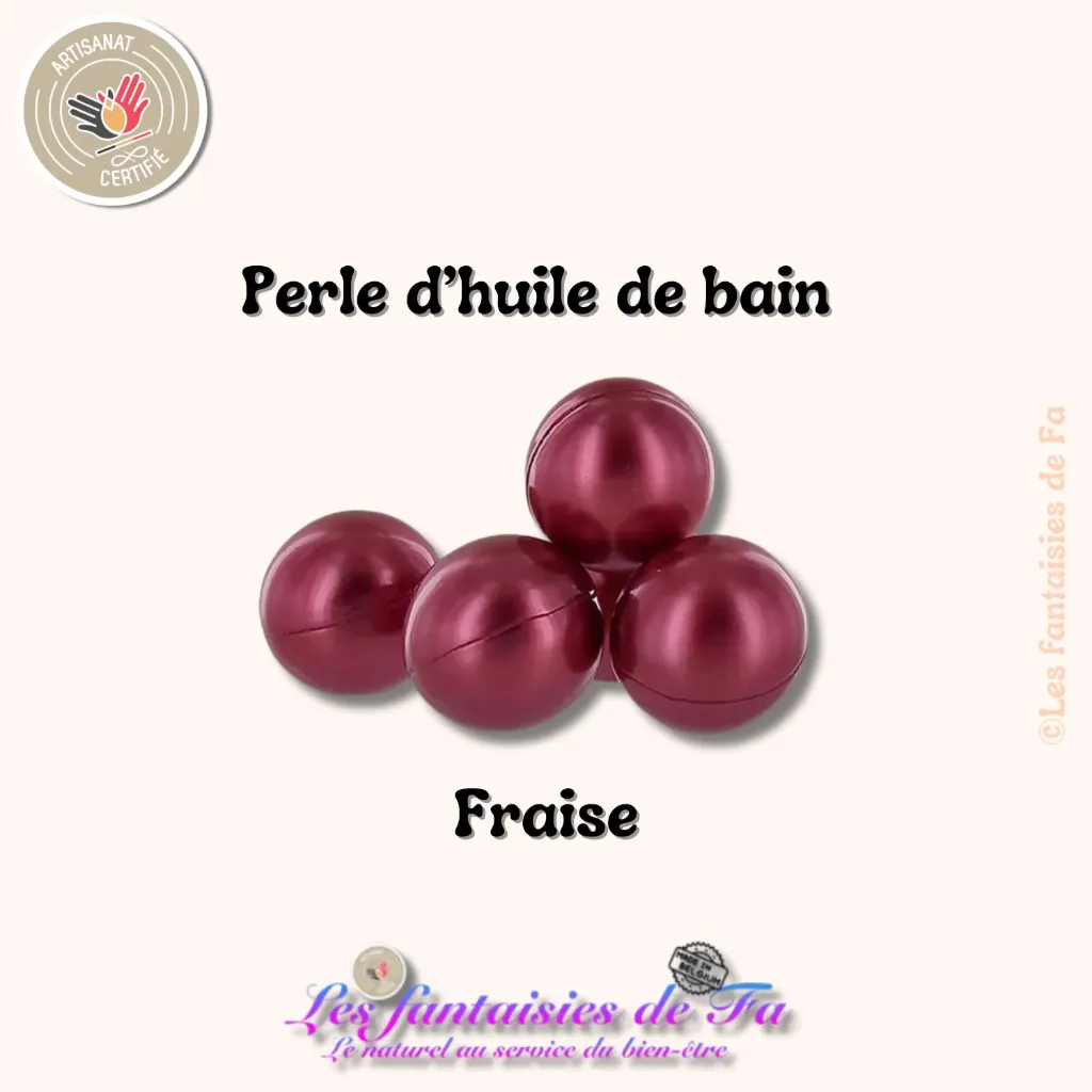 Perle d'huile de bain ronde