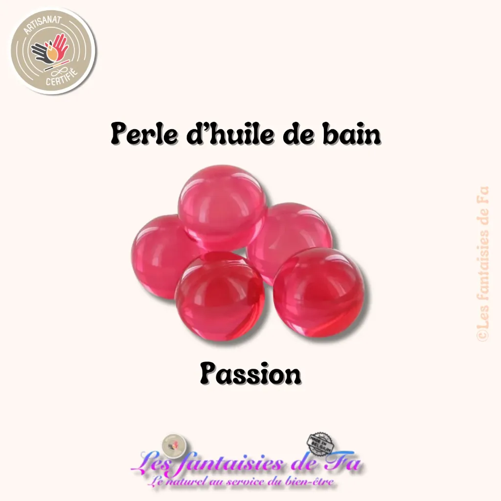 Perle d'huile de bain ronde