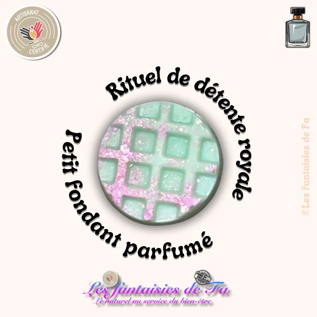 Fondant parfumé "Rituel de détente royale"