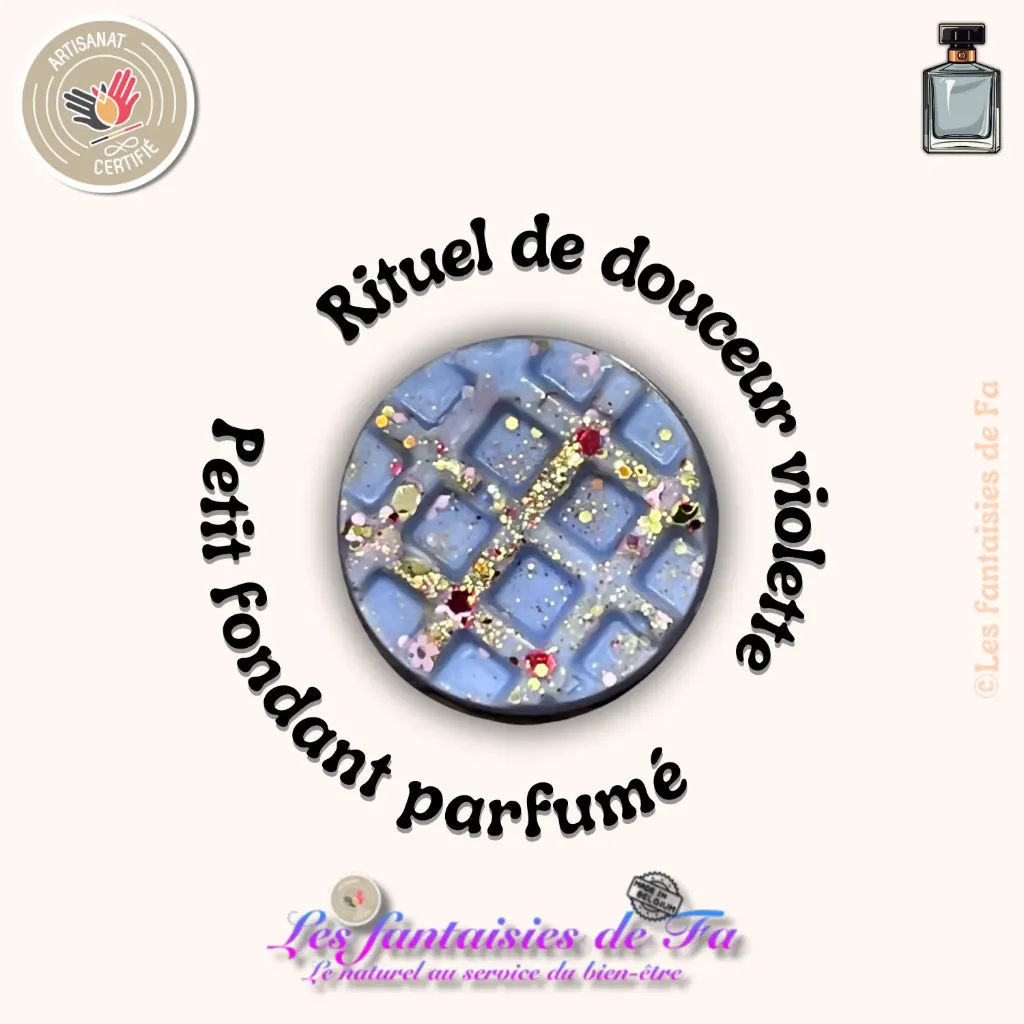 Fondant parfumé "Rituel de douceur violette"