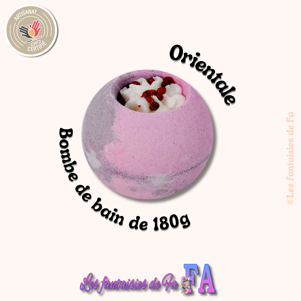 Bombe de bain de 180g - Oriental