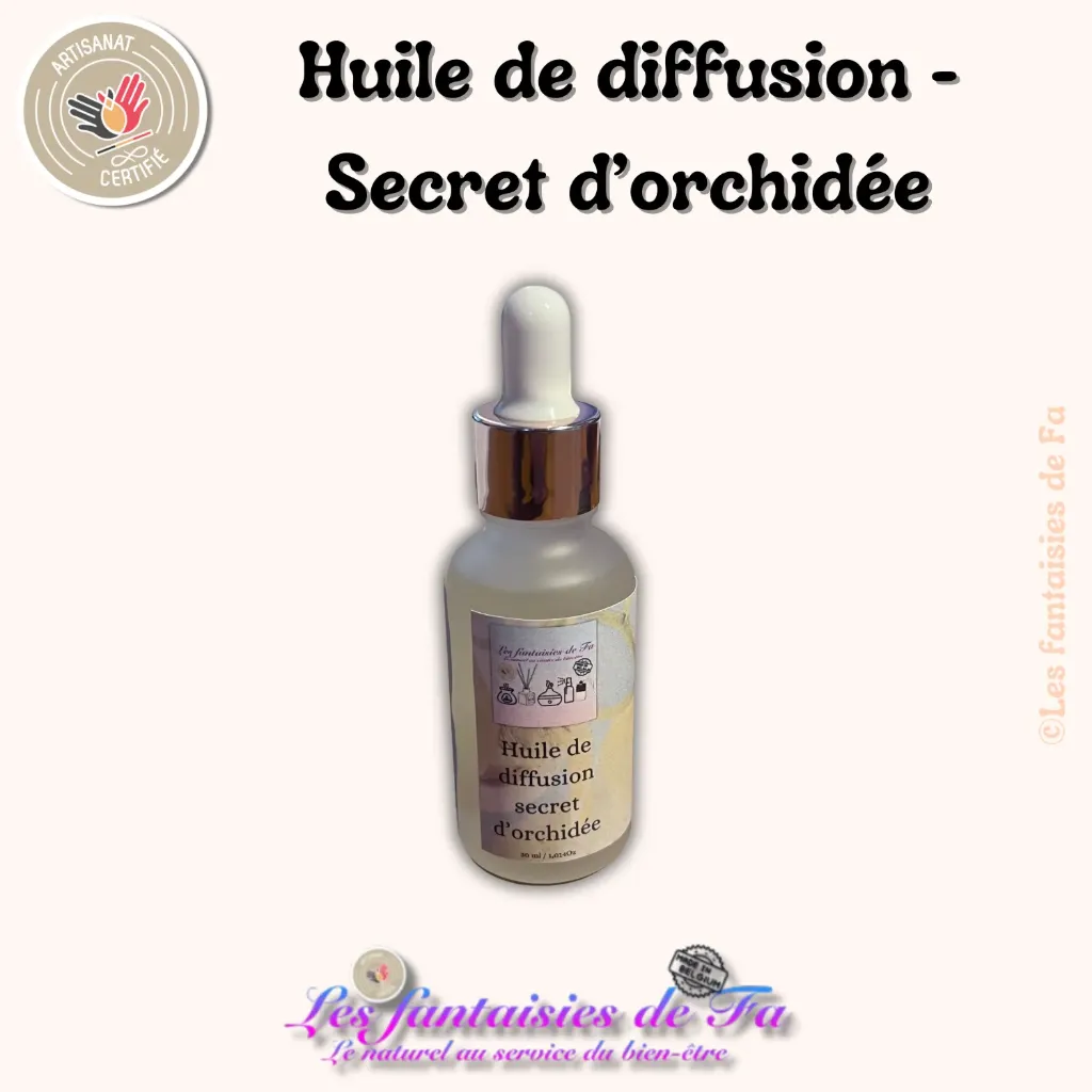 Huile de diffusion - Secret d'orchidée