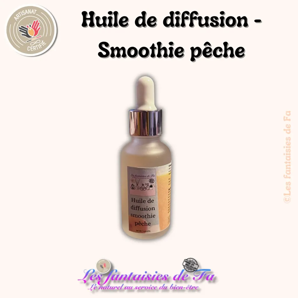 Huile de diffusion - Smoothie pêche