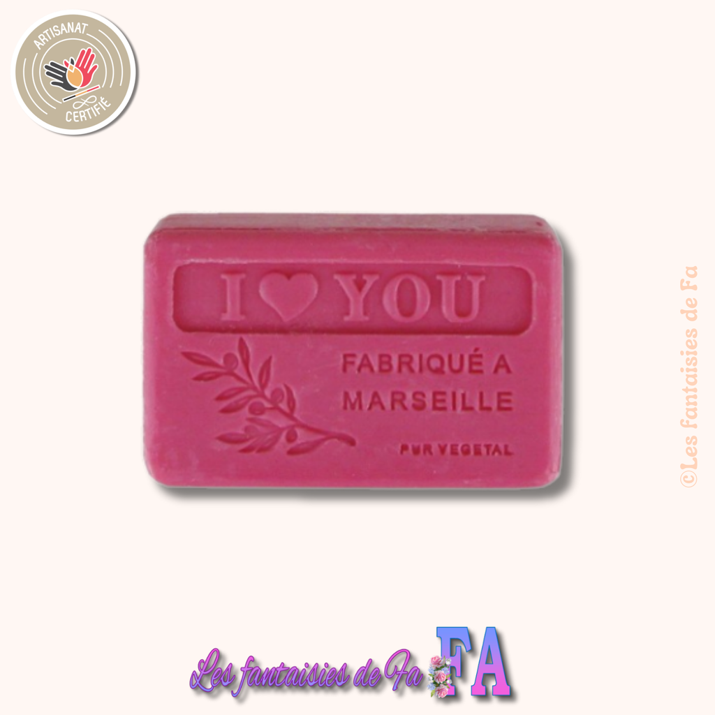 Savon de 125g - I LOVE YOU