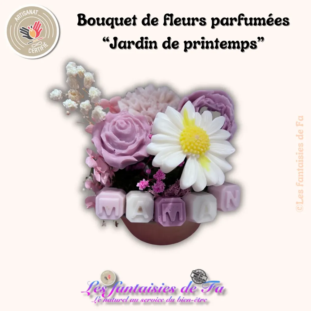 Bouquet de fleur parfumé "Jardin de printemps"