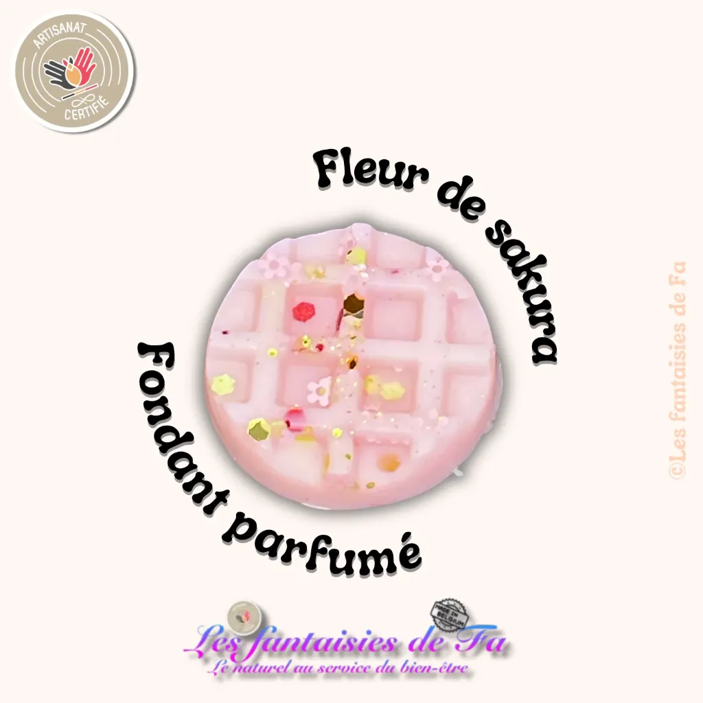 Fondant parfumé "Fleur de Sakura"
