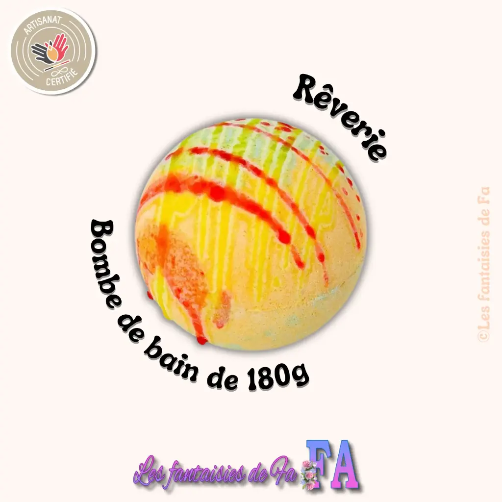 Bombe de bain de 180g - Rêverie
