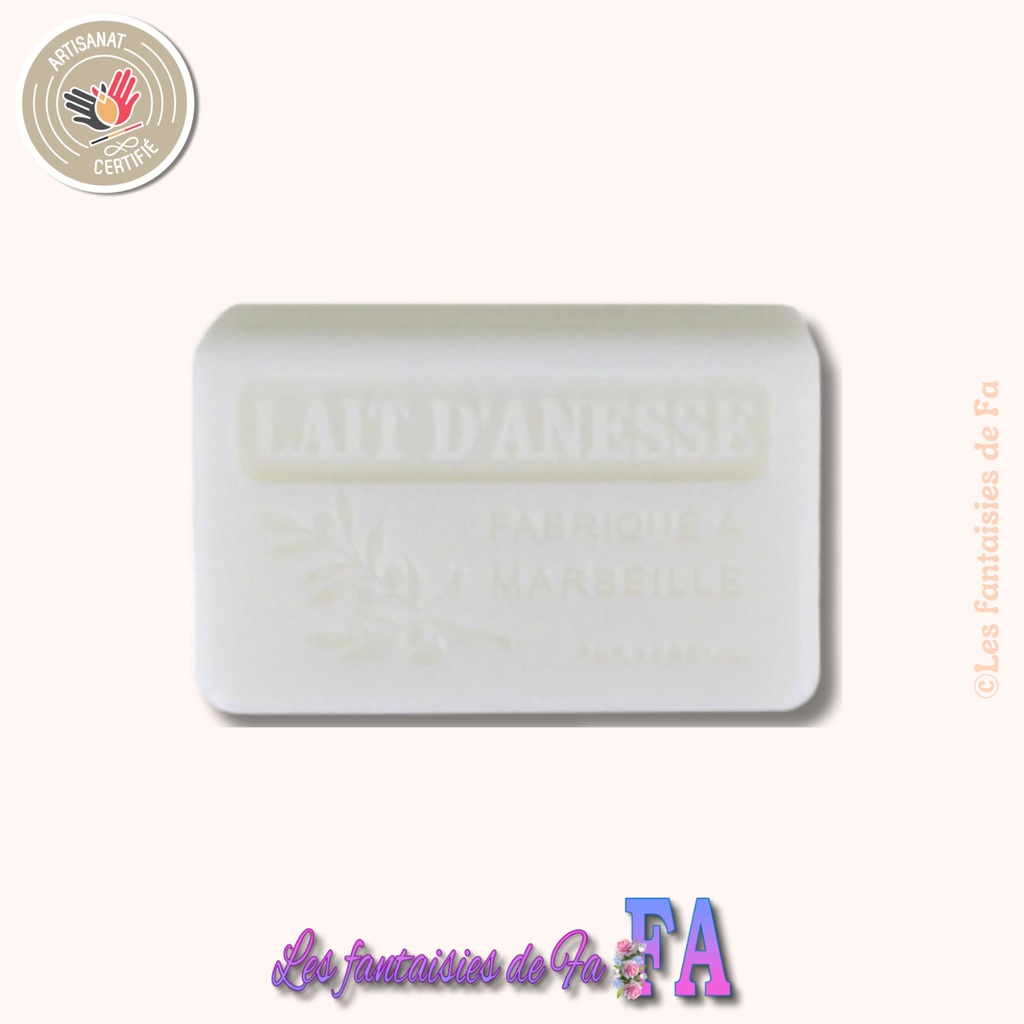 Savon de 125g au lait d'anesse