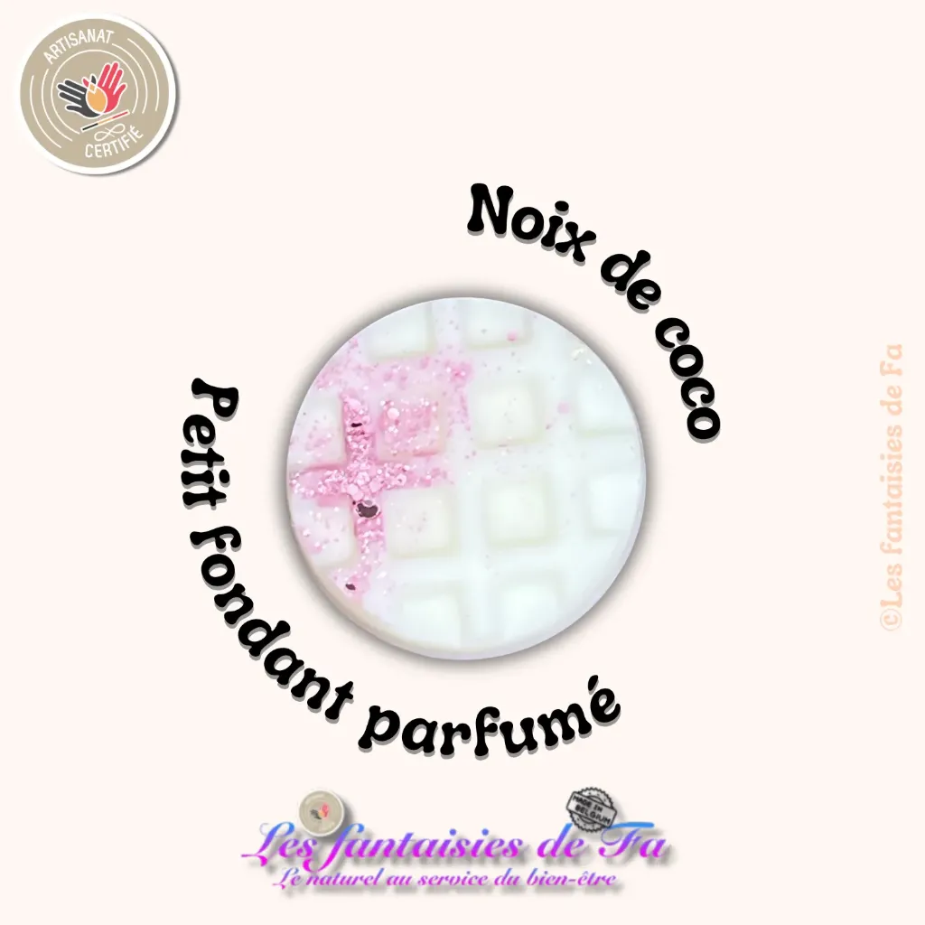 Fondant parfumé "Noix de coco"