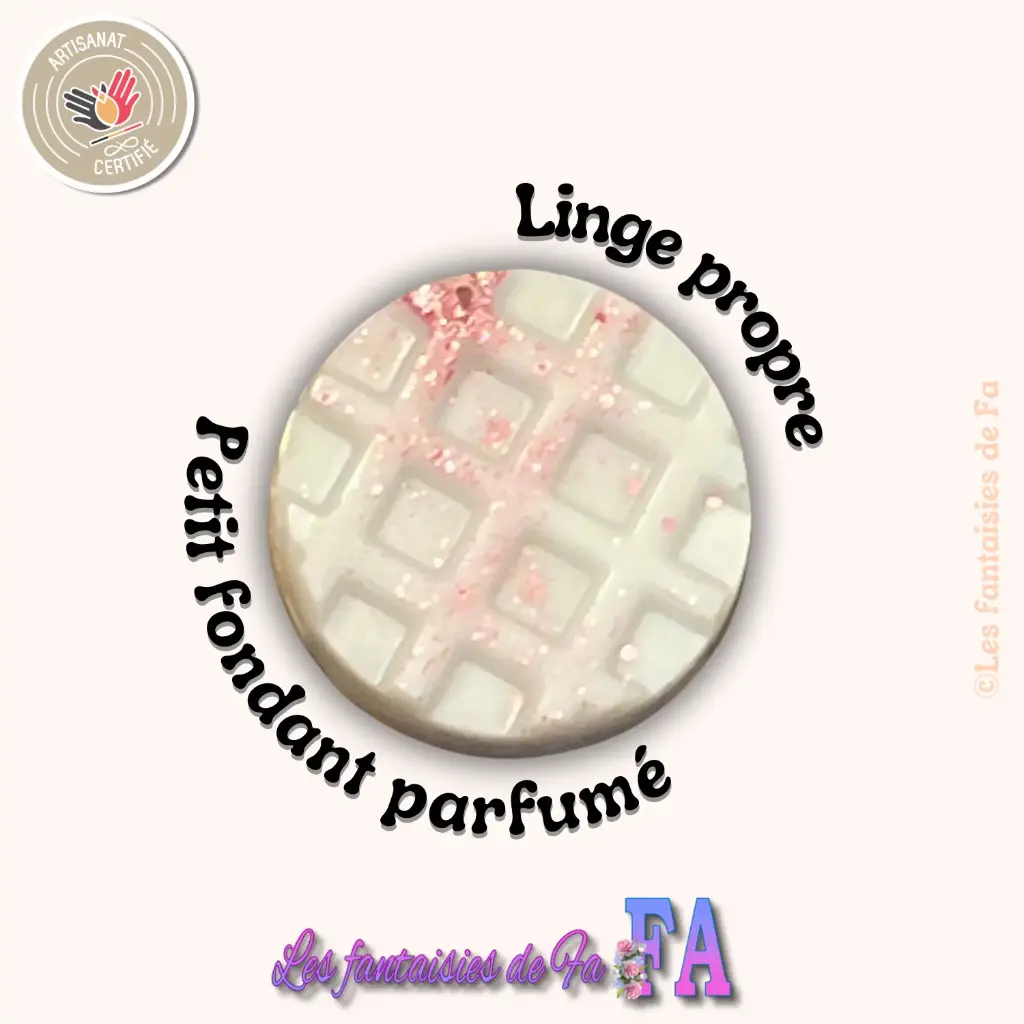 Fondant parfumé "Linge propre"