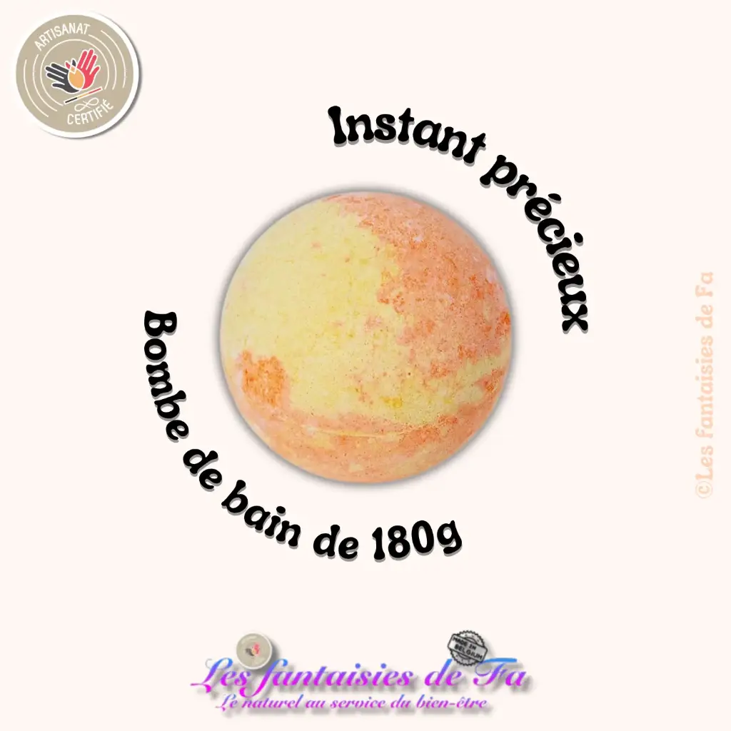 Bombe de bain de 180g - Instant précieux