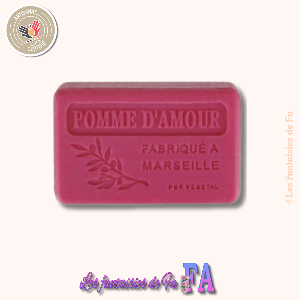 Savon de 125g à la pomme d'amour