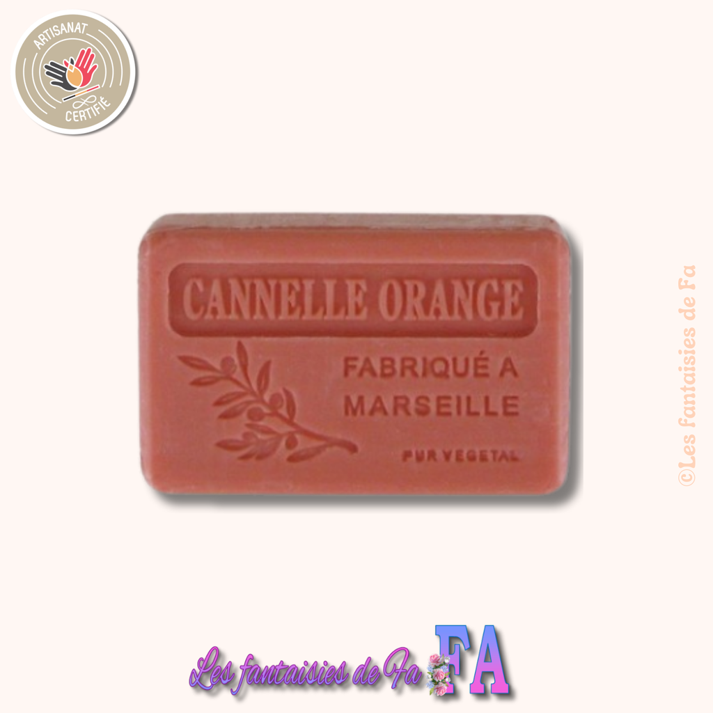 Savon de 125g à la cannelle orange