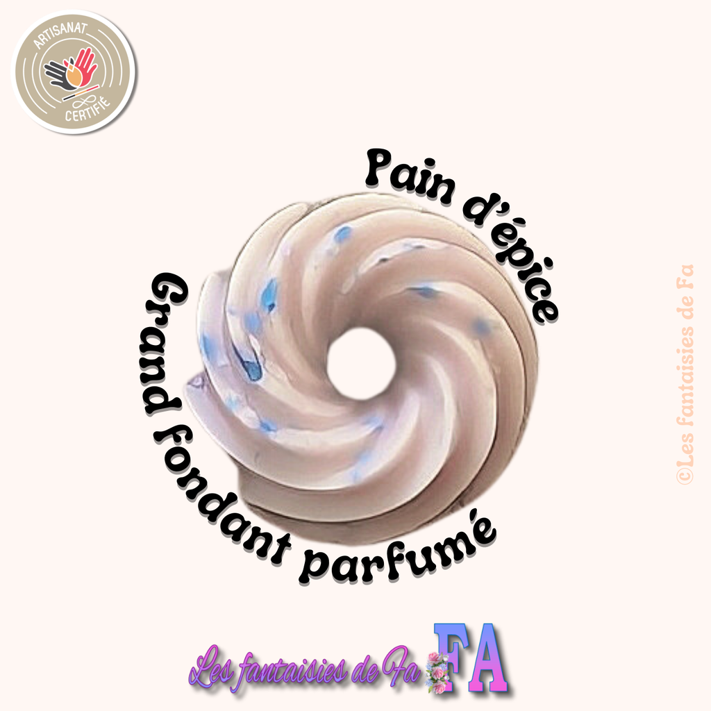 Grand fondant parfumé "Pain d'épice"