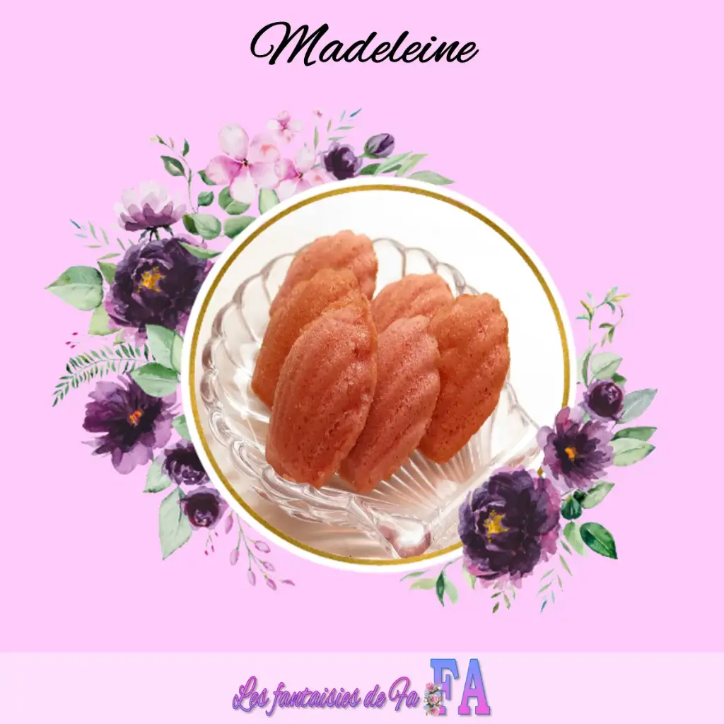 Grand fondant parfumé "Madeleine"