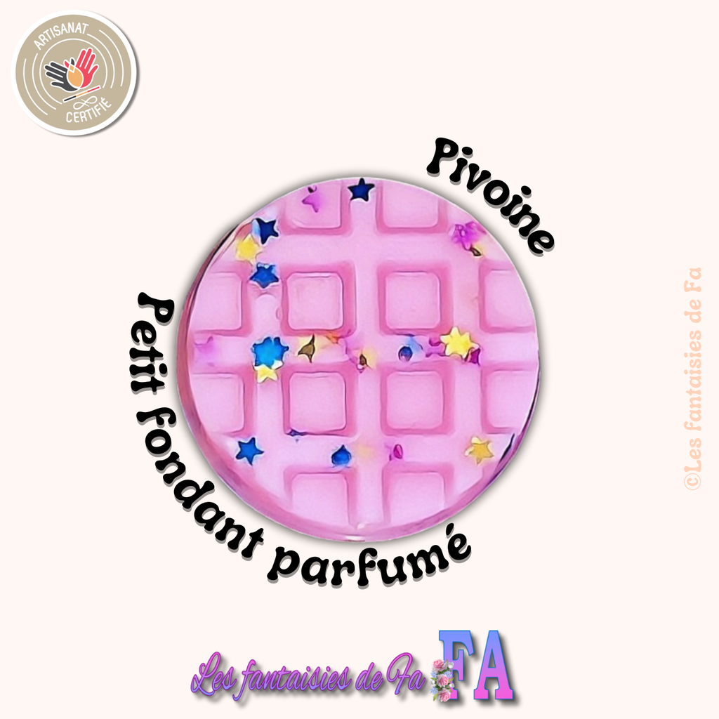 Fondant parfumé "Pivoine"