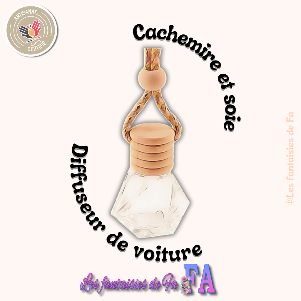 Diffuseur de voiture à suspendre  - Cachemire et soie