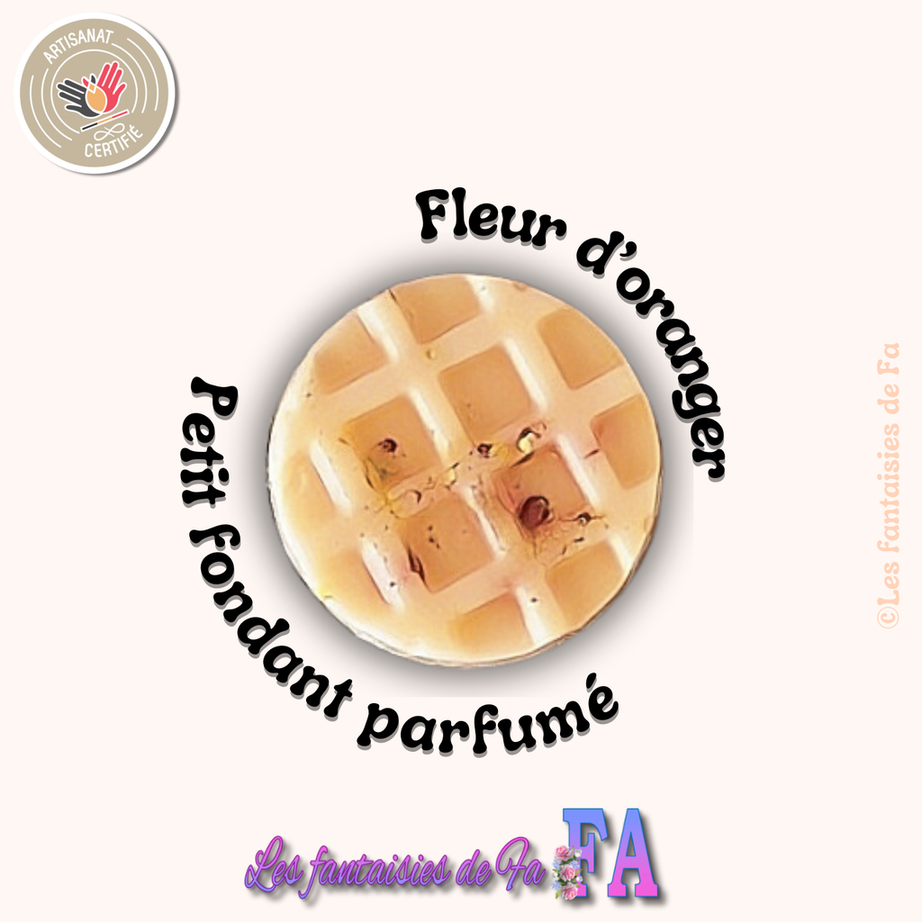 Fondant parfumé "Fleur d'oranger"