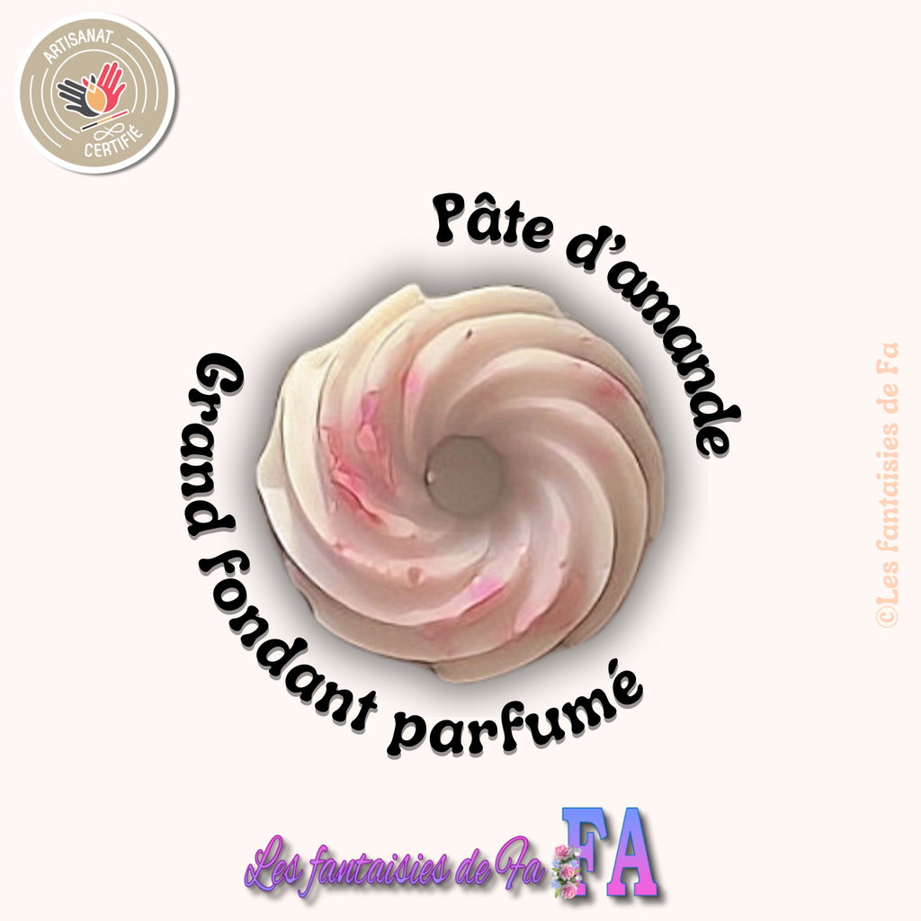 Grand fondant parfumé "Pâte d'amande"