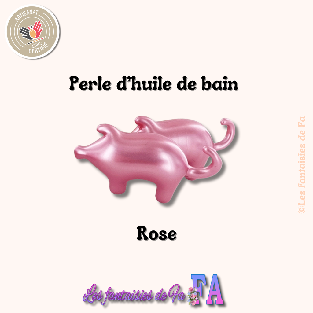 Perle d'huile de bain animaux