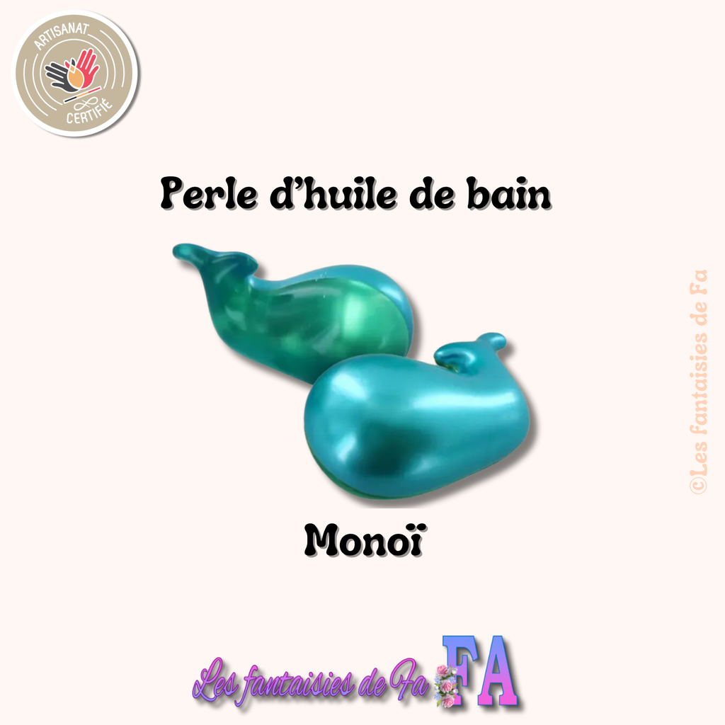 Perle d'huile de bain animaux