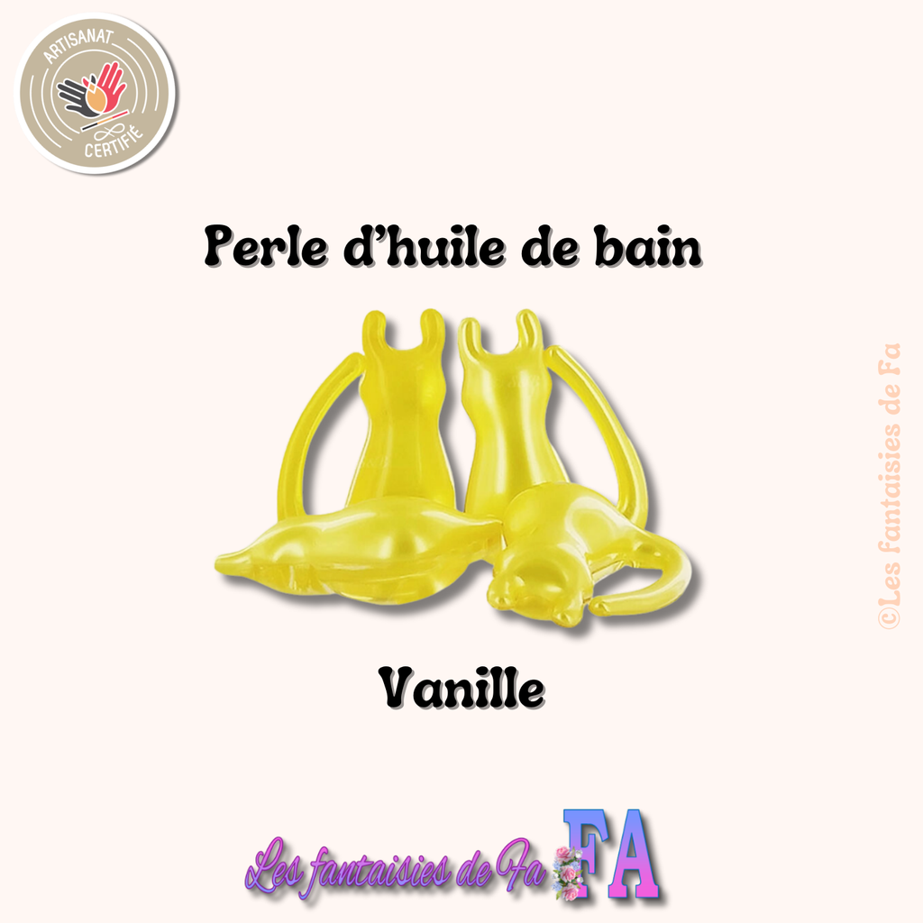 Perle d'huile de bain animaux