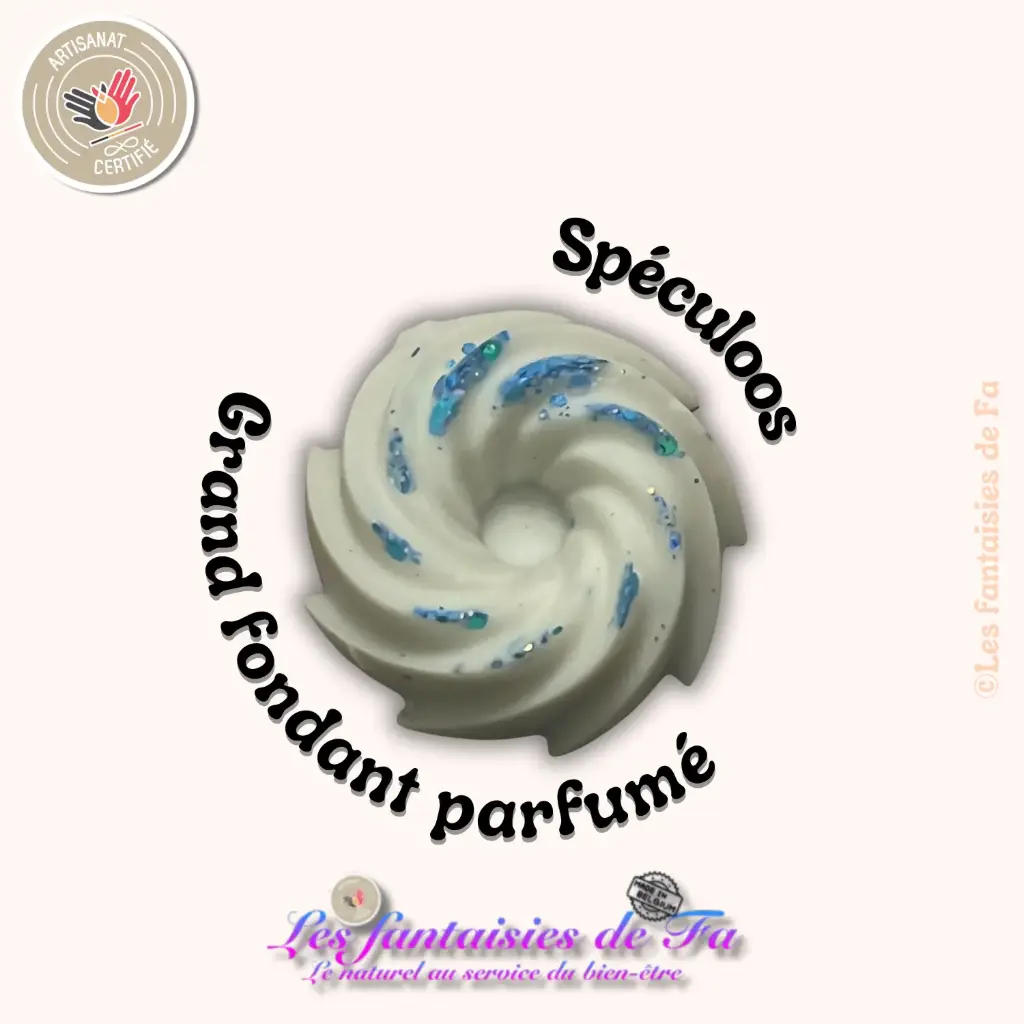 Grand fondant parfumé "Spéculoos"