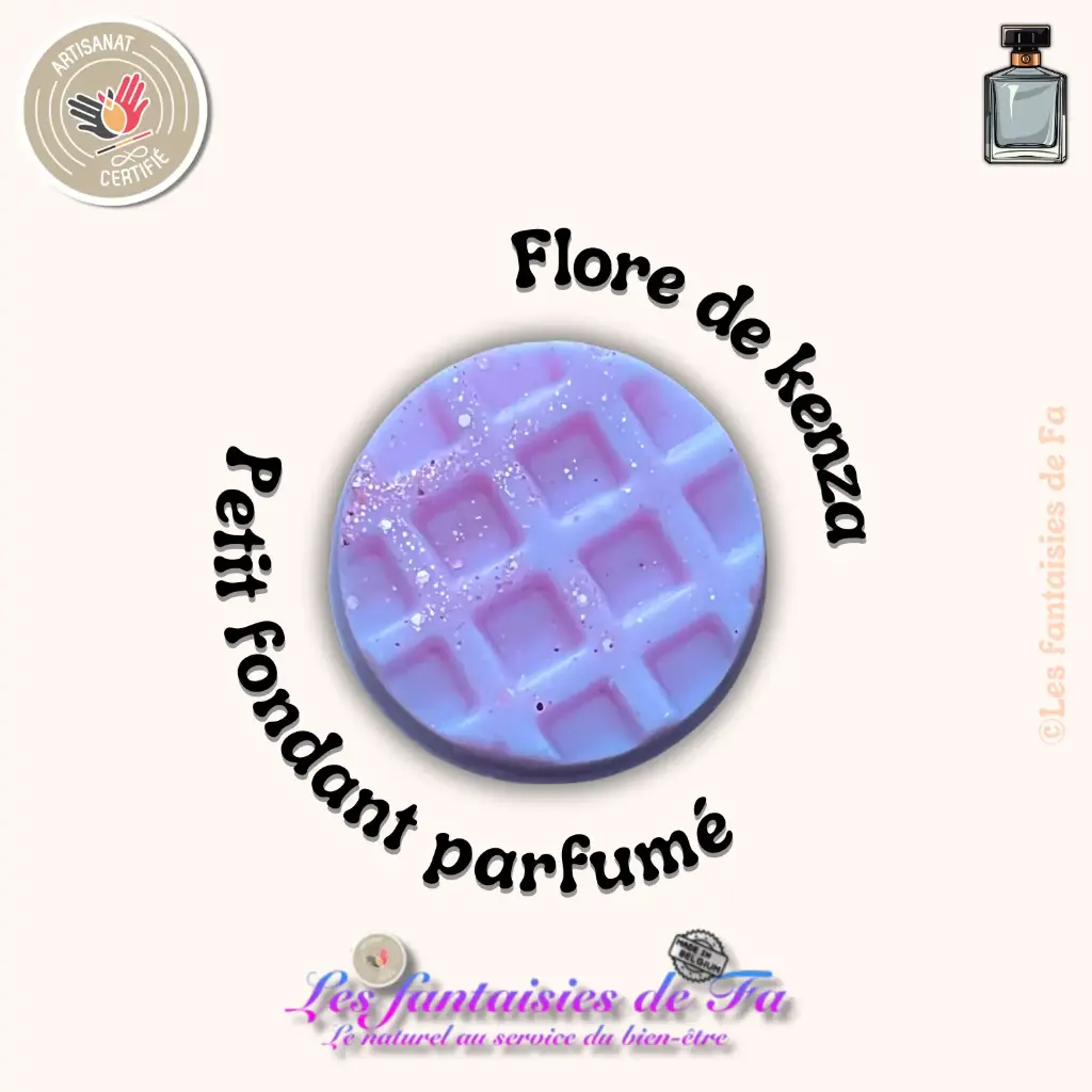 Fondant parfumé "Flore de kenza"