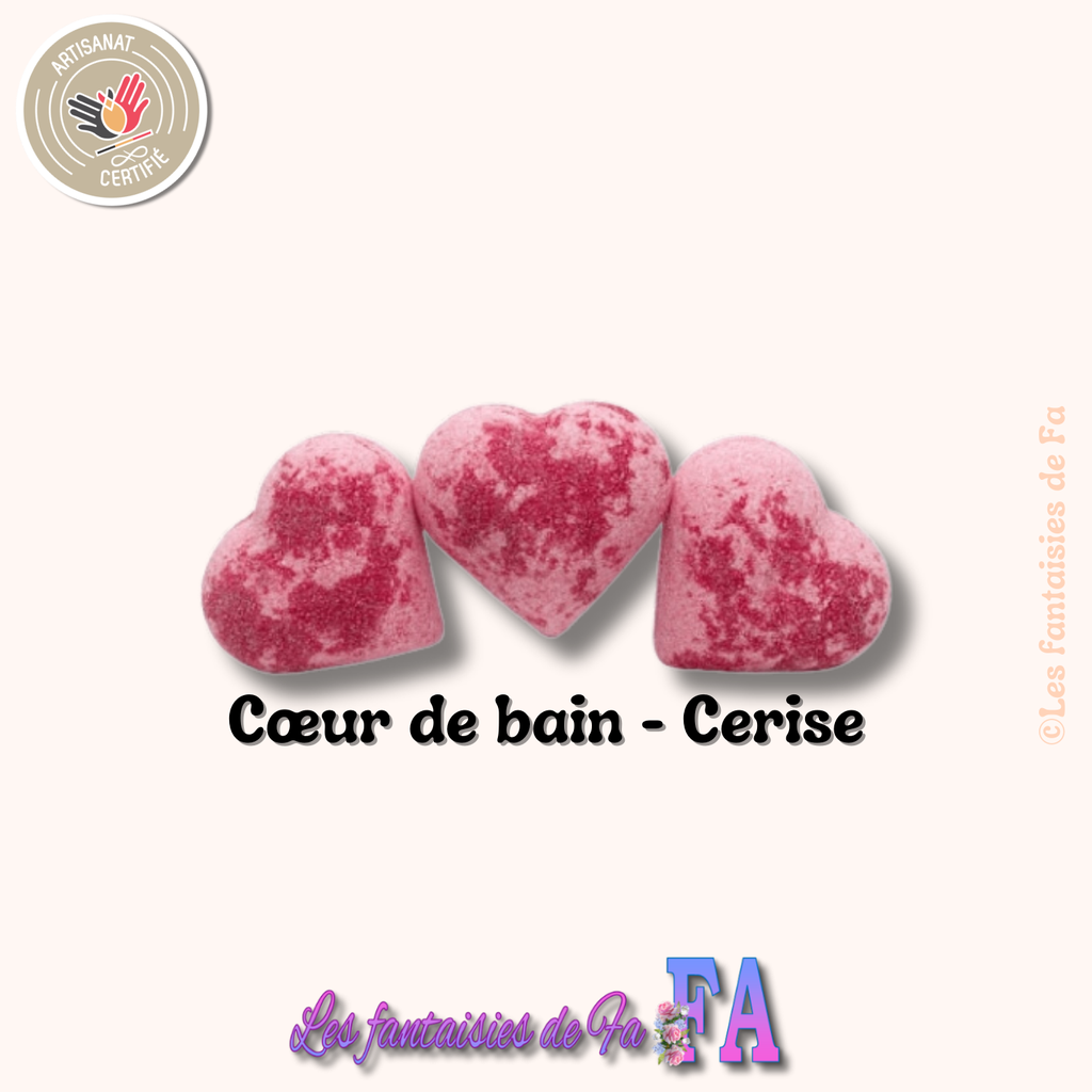 Cœur effervescent parfum Cerise