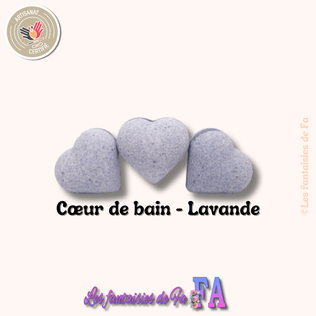 Cœur effervescent parfum Lavande