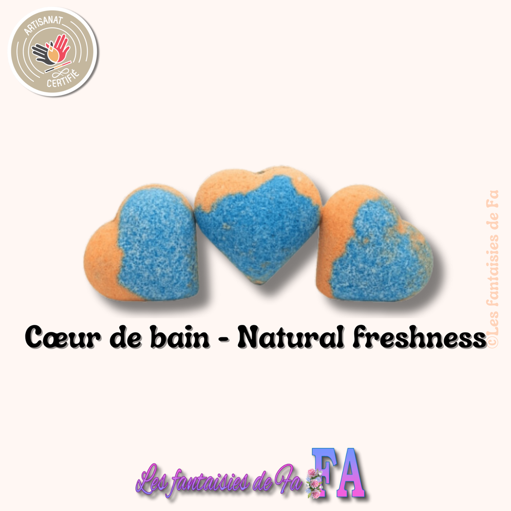 Cœur effervescent parfum Natural freshness