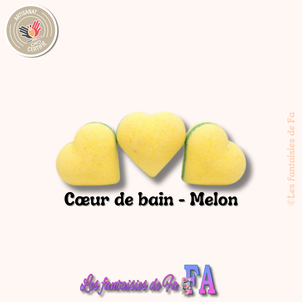 Cœur effervescent parfum Melon