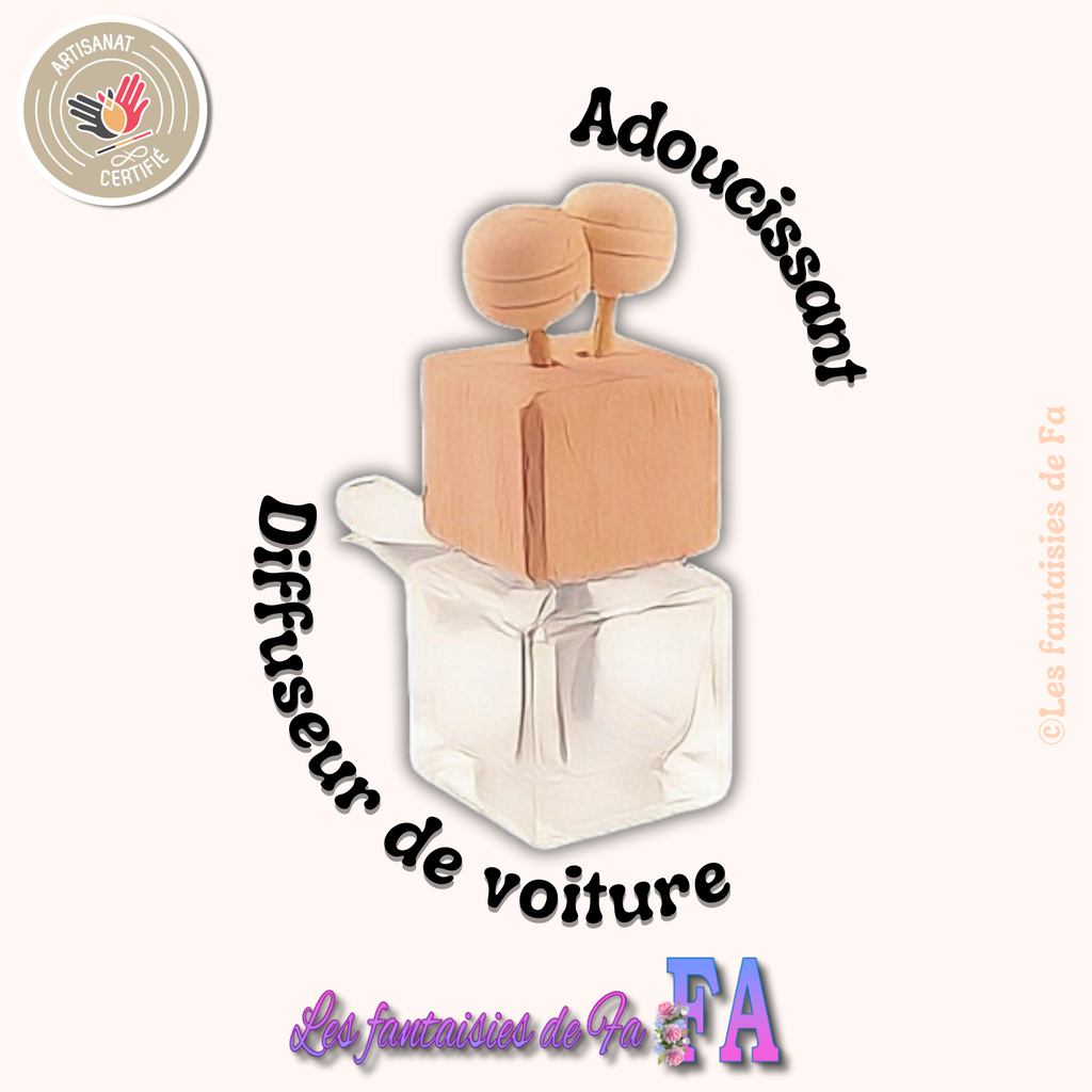 Diffuseur de voiture à accrocher  - Adoucissant