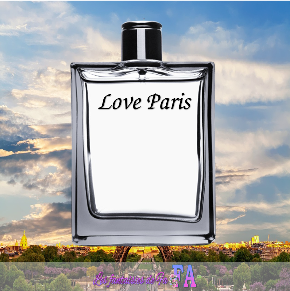 Fondant parfumé "Love Paris"