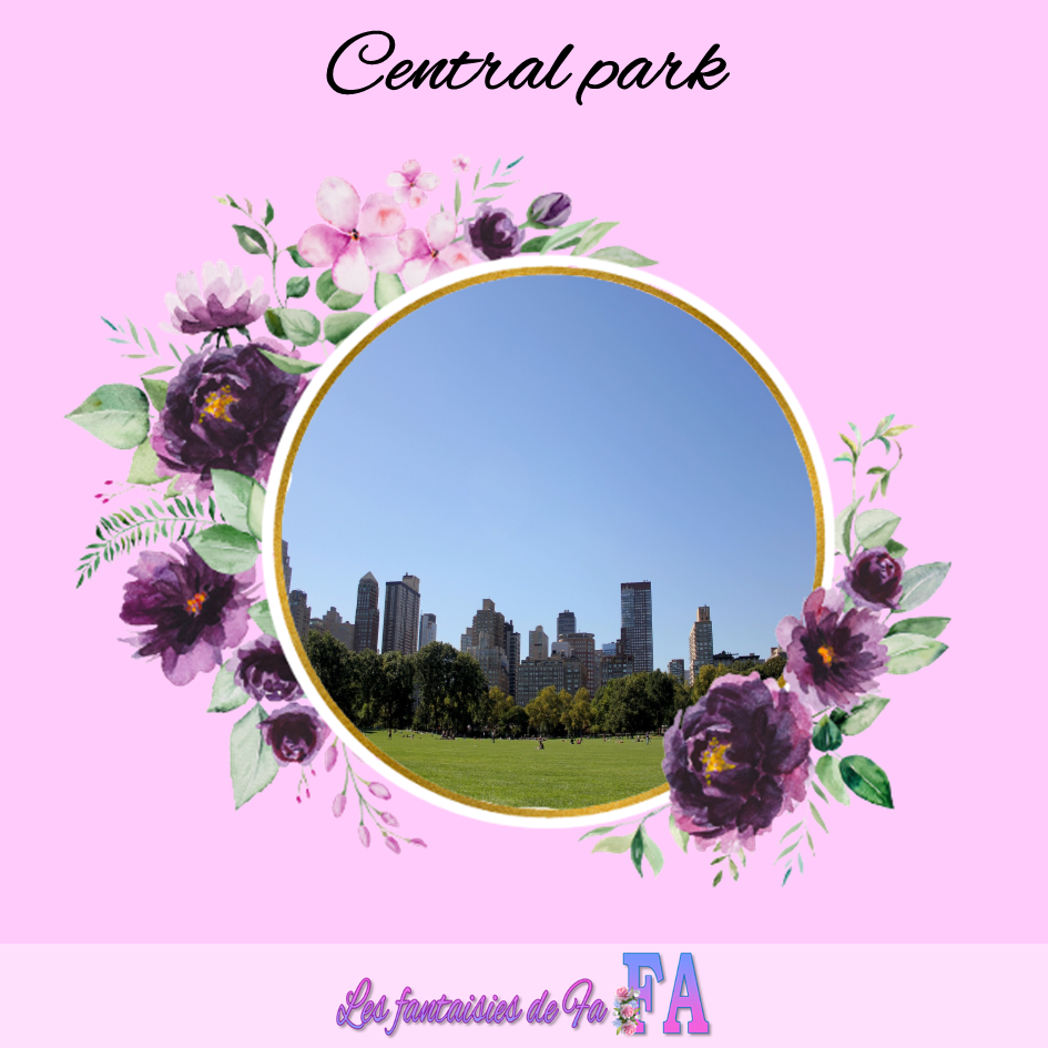 Fondant parfumé "Central park"